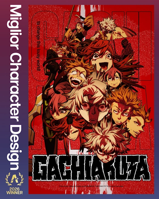 Crunchyroll Anime Awards 2026 - miglior character design